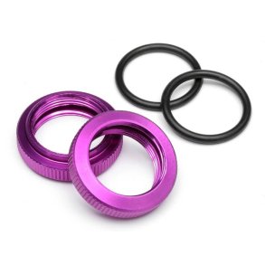 HPI 86446 Shock Adjuster Nut 20mm Purple