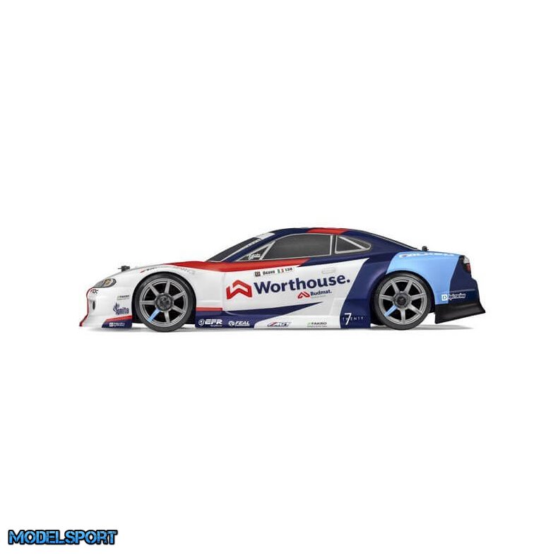 HPI Sport 3 Drift Worthouse Nissan Silvia Fjernstyret bil