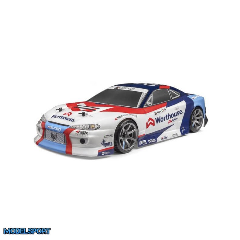 HPI Sport 3 Drift Worthouse Nissan Silvia Fjernstyret bil