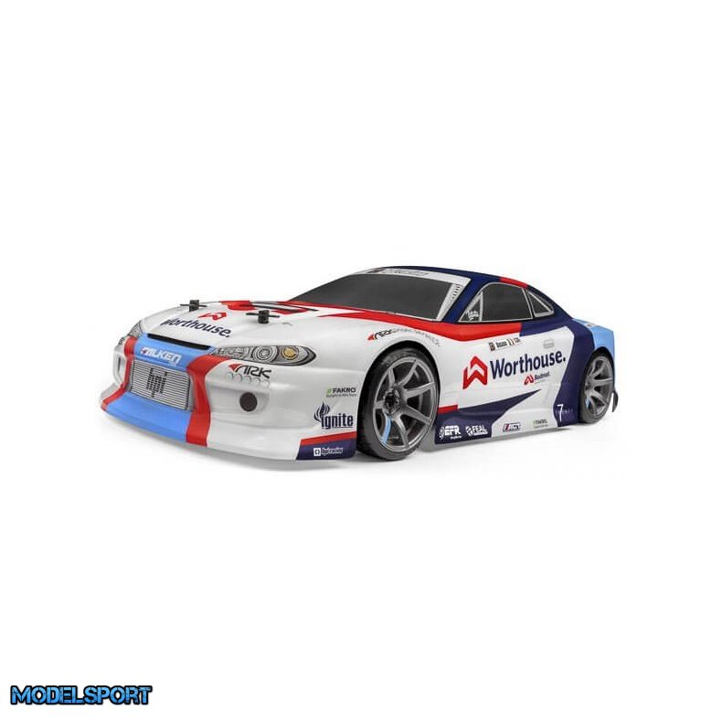 HPI Sport 3 Drift Worthouse Nissan Silvia Fjernstyret bil