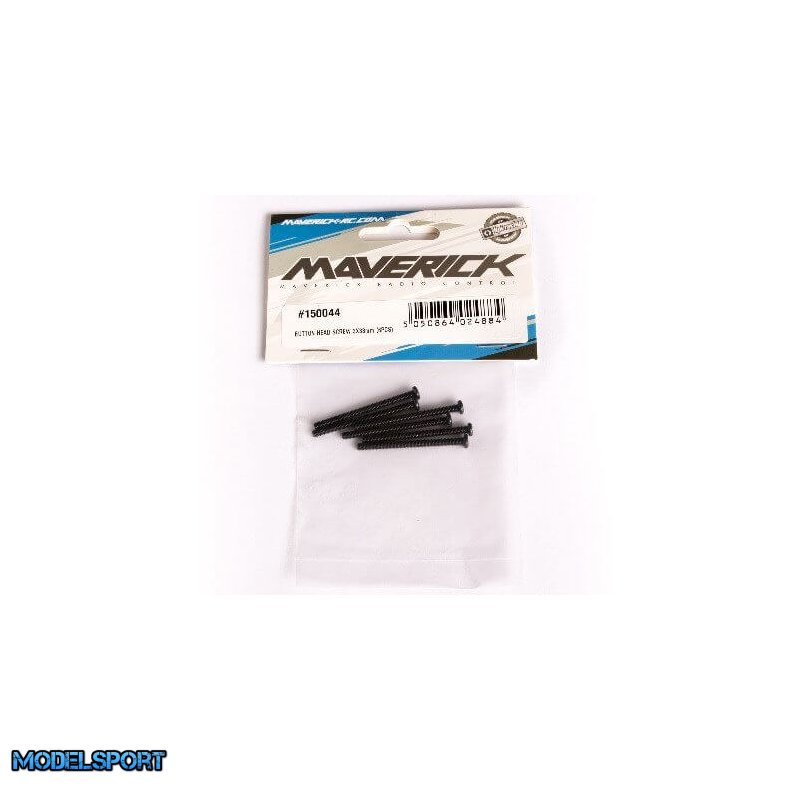 Maverick 150044 Button Head Screw 3X38mm (6Pcs)