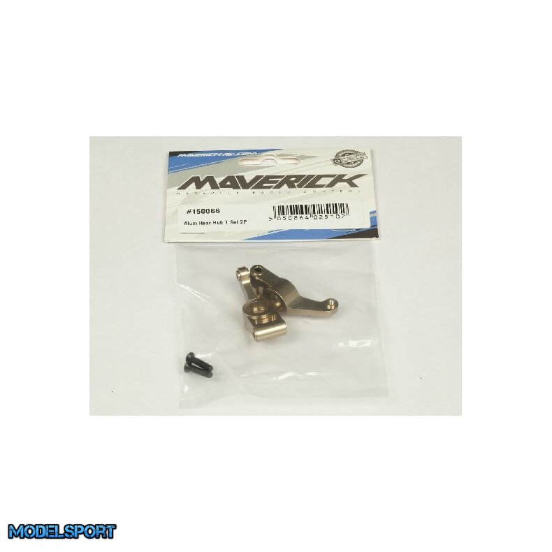 Maverick 150066 Alum Rear Hub 1 Set 2P