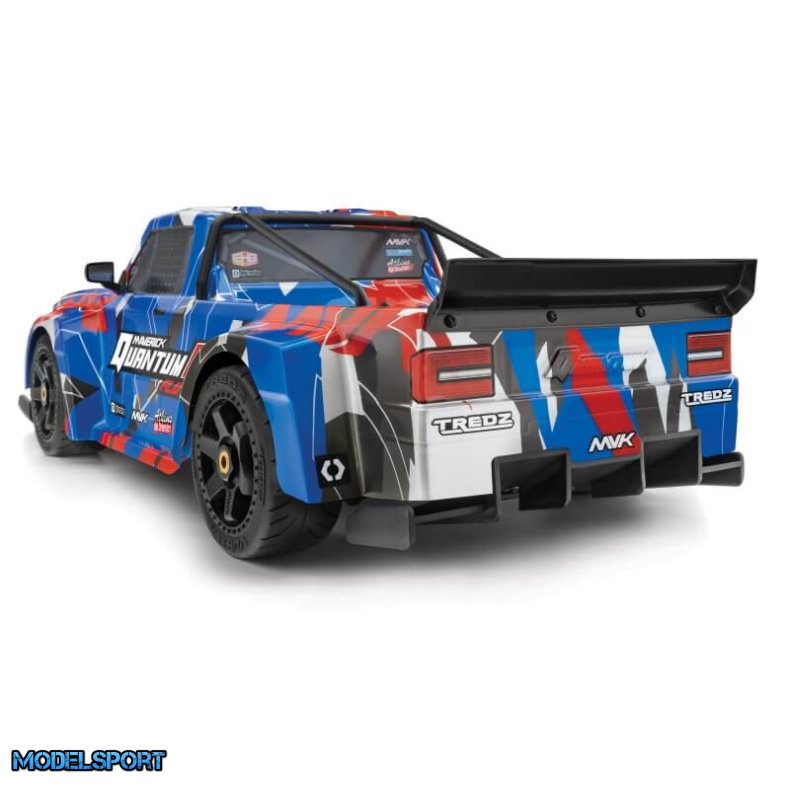 Maverick 150318 Quantumr Race Truck Body (Blue/Red)