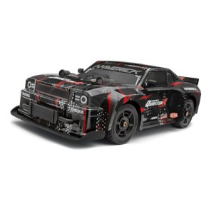 Maverick 150352 Quantumr Muscle Car Body - Black/Red