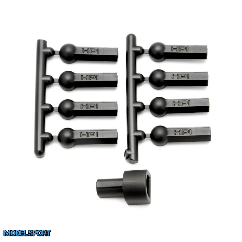 HPI A302 Heavy Duty Ball Cup 4.3 X 18mm (8Pcs)