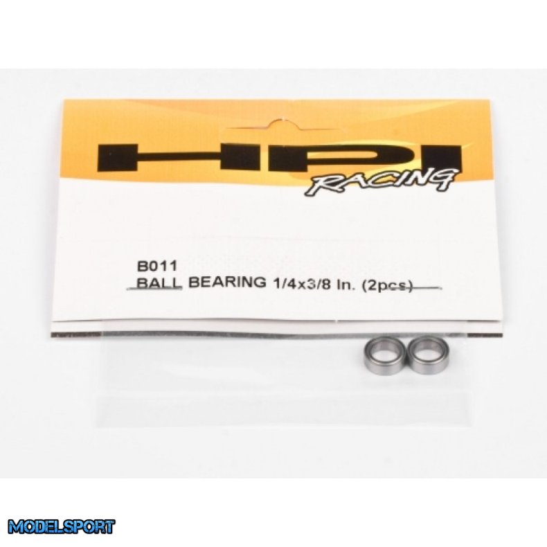HPI B011 Ball Bearing 1/4X3/8 In. (2Pcs)