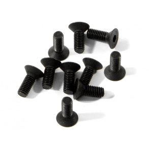 HPI Z082 Flat Head Screw M3X8mm (Hex Socket/10Pcs)