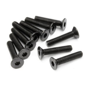 HPI Z085 Flat Head Screw M3X15mm (Hex Socket/10Pcs)