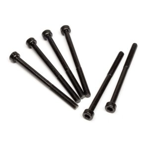 HPI Z303 Cap Head Screw M3X42mm (Black/6Pcs)