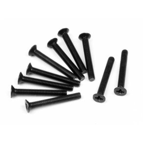 HPI Z348 Flathead Screw M3X24mm (10Pcs)