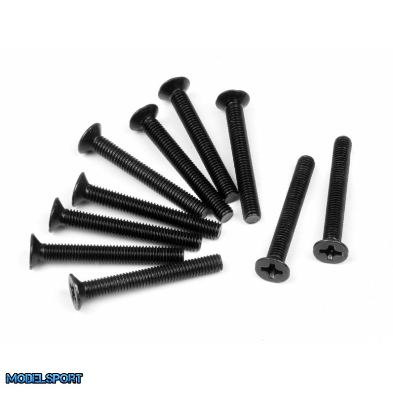 HPI Z348 Flathead Screw M3X24mm (10Pcs)