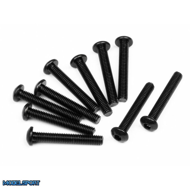 HPI Z357 Button Head Screw M3X20mm (10Pcs)
