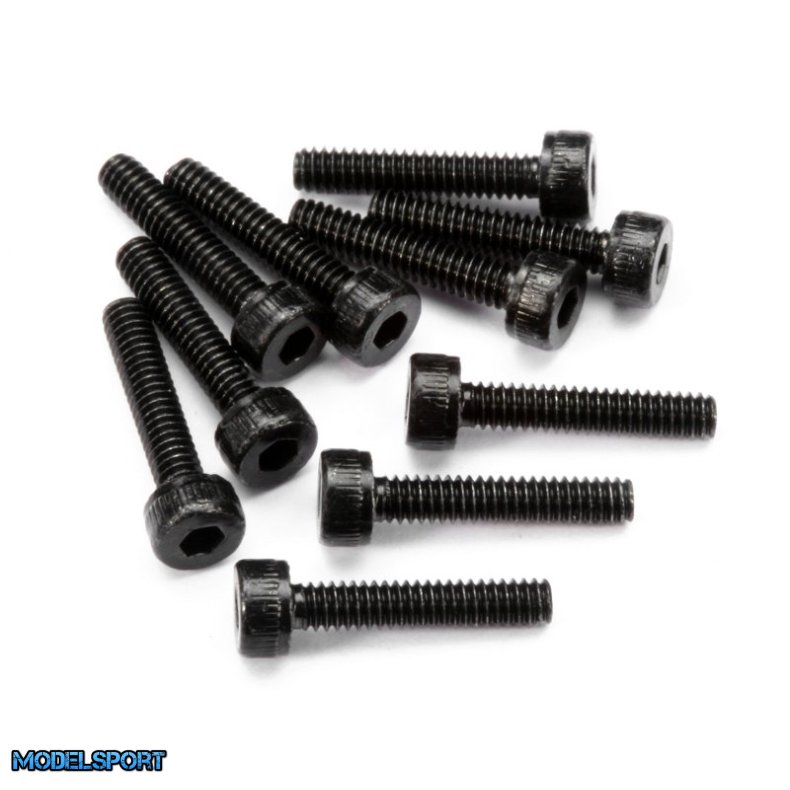 HPI Z412 Cap Head Screw M2X10mm (10Pcs)