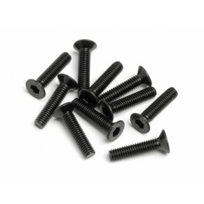 HPI Z449 Flat Head Screw M2.5X12mm (Hexsocket/10Pcs)