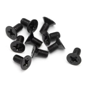 HPI Z525 Flat Head Screw M3X6mm (10Pcs)
