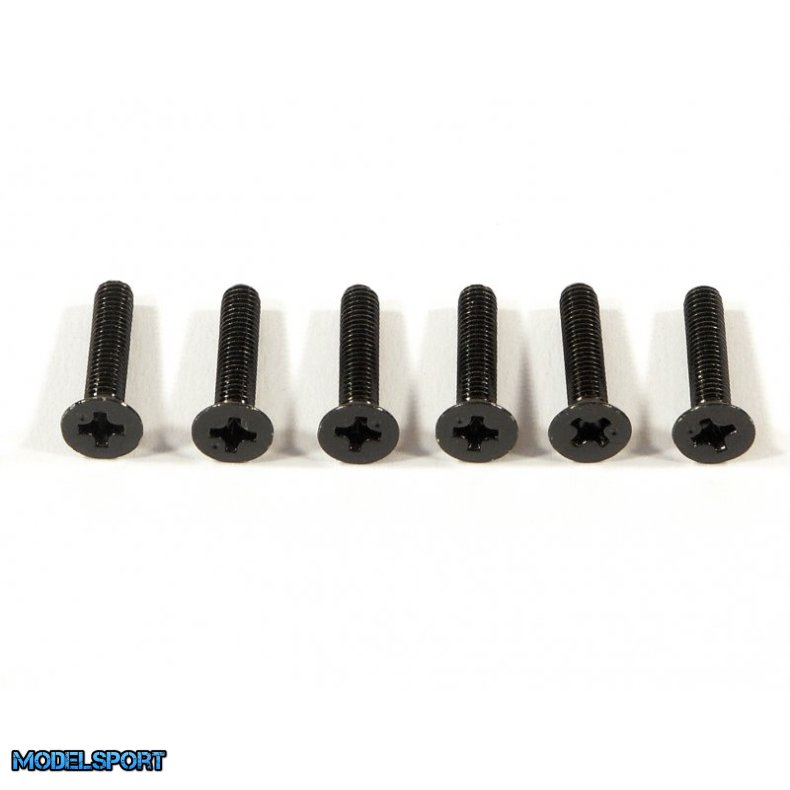 HPI Z529 Flat Head Screw M3X15mm (6Pcs)