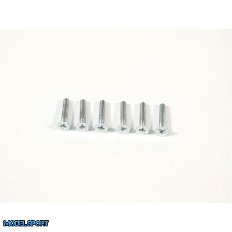 HPI Z530 Flat Head Screw M3X18mm (6Pcs)
