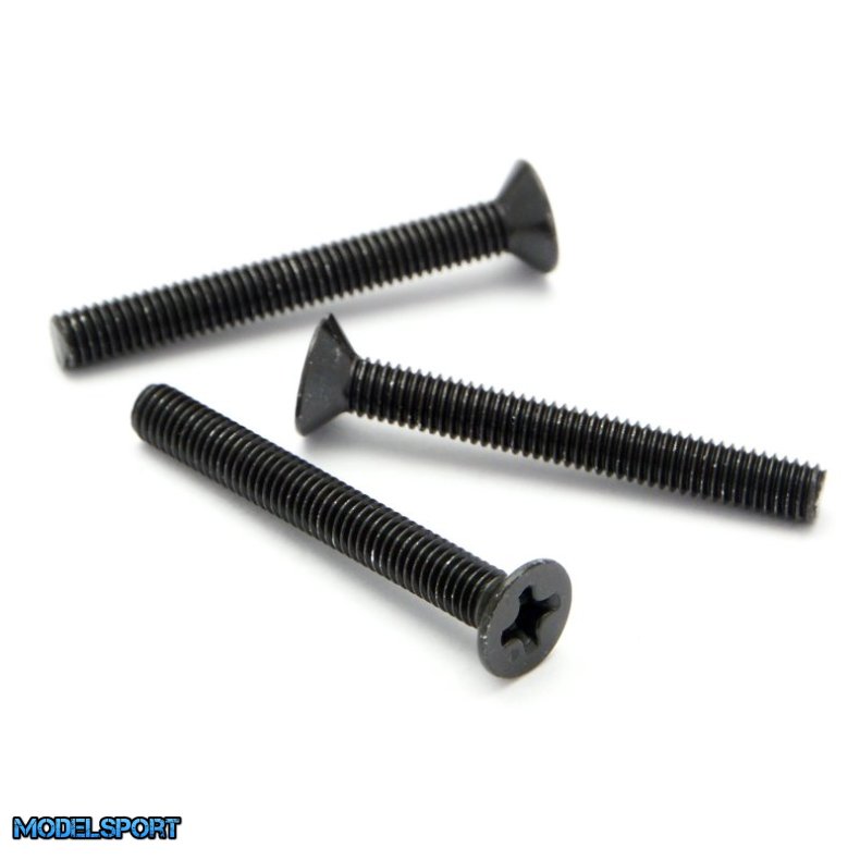 HPI Z533 Flat Head Screw M3 X 25mm (10 Pcs)