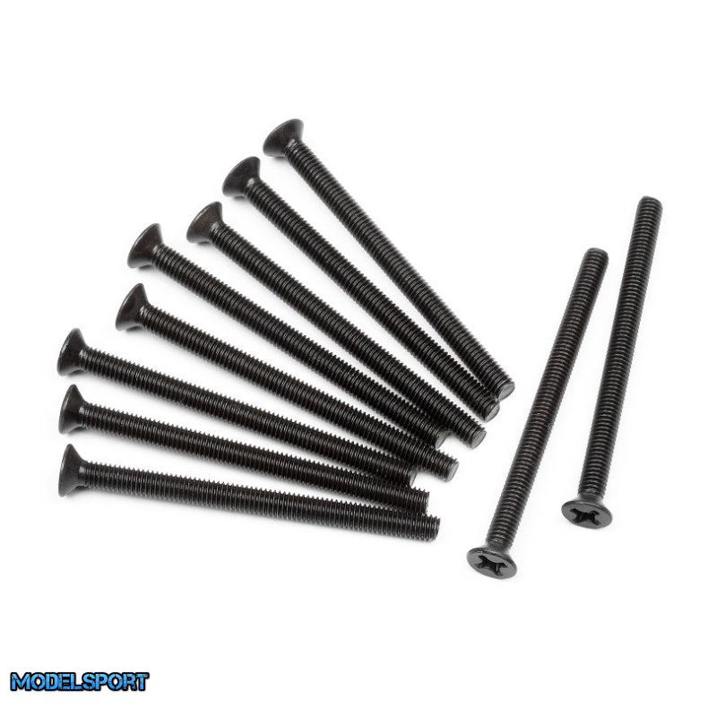 HPI Z536 Flat Head Screw M3X40mm (10Pcs)