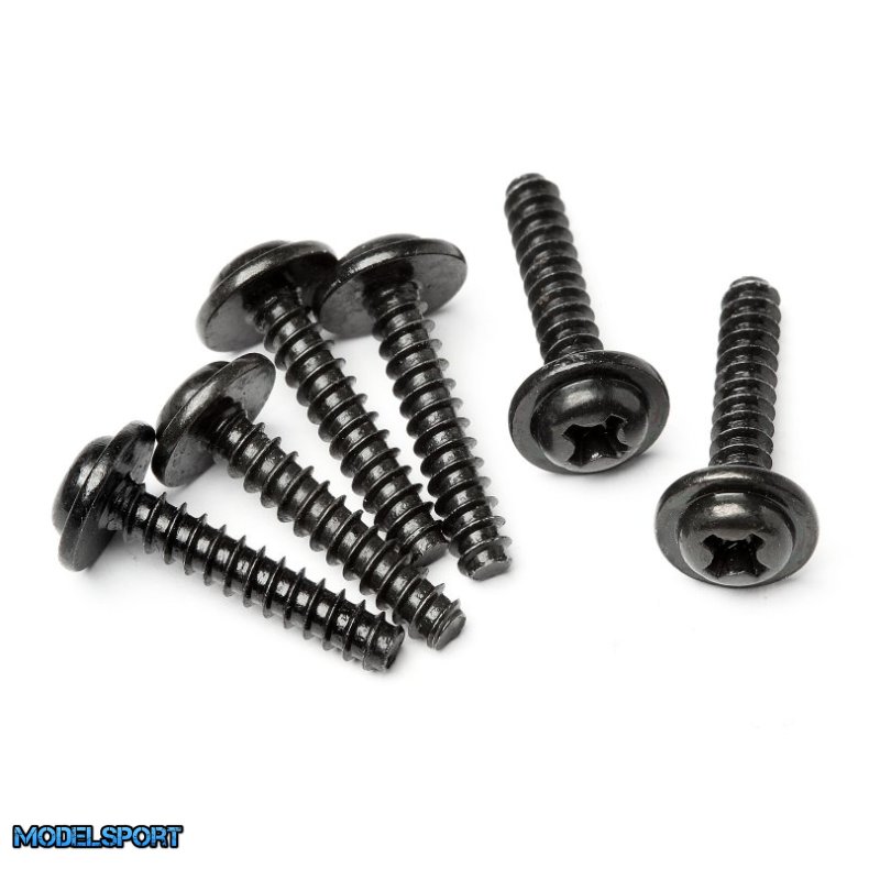 HPI Z563 Tp. Flanged Screw M3X15mm (6Pcs)