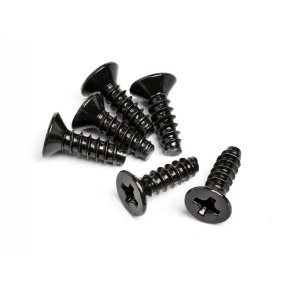 HPI Z577 Tp Flat Head Screw M3 X 10mm (6 Pcs)