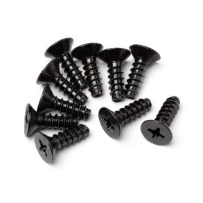 HPI Z643 Tp Flat Head Screw M4 X 12mm (10Pcs)