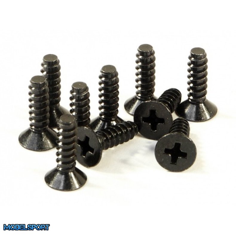 HPI Z644 Tp. Flat Head Screw M4X15mm (10Pcs)