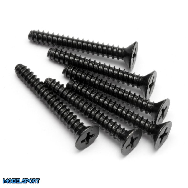 HPI Z649 Tp. Flat Head Screw M4X30mm (6Pcs)