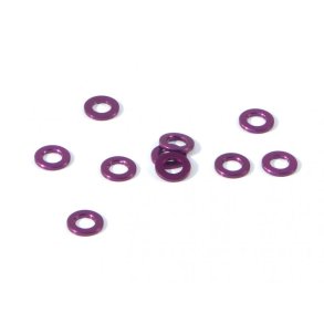 HPI Z814 Aluminium Washer 3 X 6 X 0.75mm (Purple/10 Pcs)
