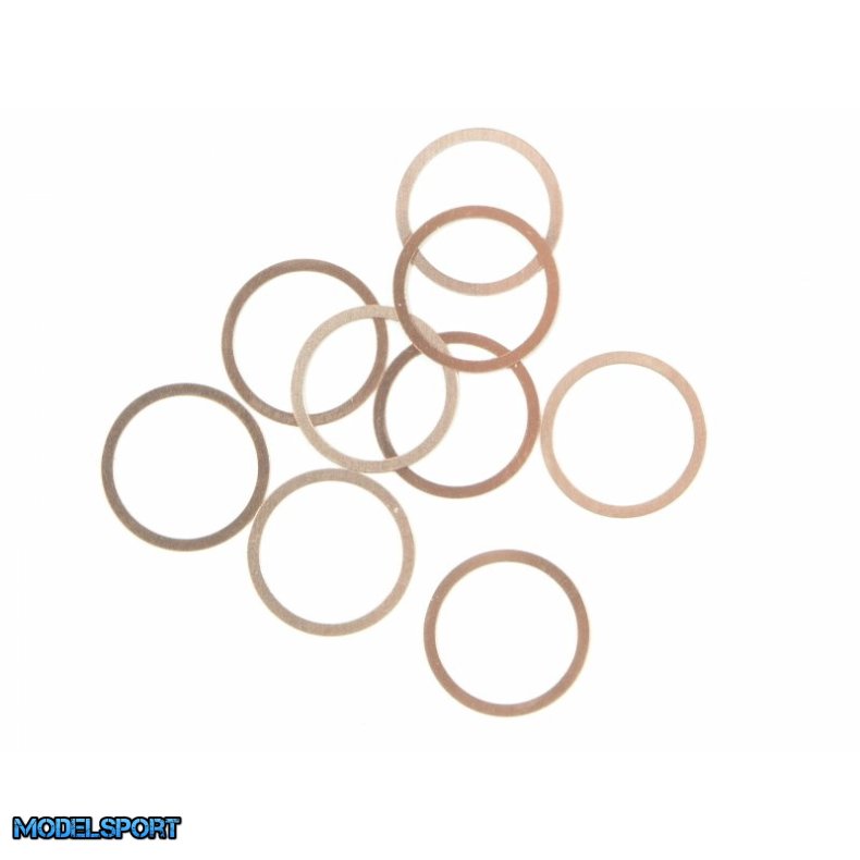 HPI Z891 Washer 10X12X0.1mm (Copper/10 Pcs)