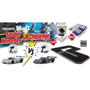 Kyosho Grand Prix Circuit 30 Mini-Z Mercedes Sauber LM ReadySet