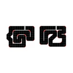 Kyosho Mini-Z Grand Prix Circuit50 Corner Set 45 Degre