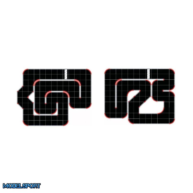 Kyosho Mini-Z Grand Prix Circuit50 Corner Set 45 Degre