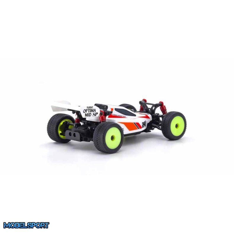 Kyosho Mini-Z MB010 Readyset 4WD Turbo Optima Mid Special White