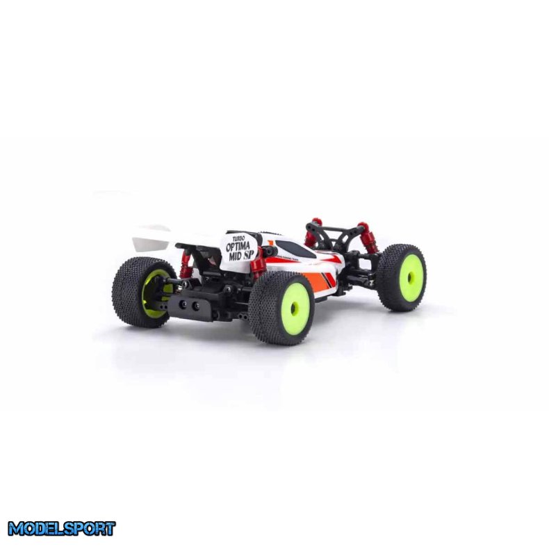 Kyosho Mini-Z MB010 Readyset 4WD Turbo Optima Mid Special White