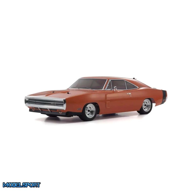 Kyosho Fazer FZ02 (L) Dodge Charger 1970 Orange 1:10 Readyset