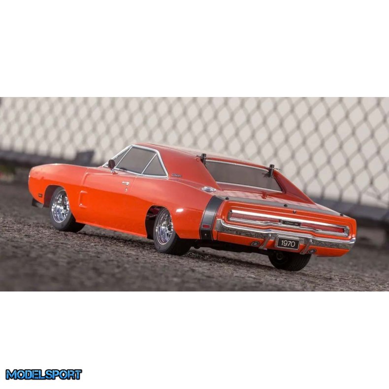 Kyosho Fazer FZ02 (L) Dodge Charger 1970 Orange 1:10 Readyset