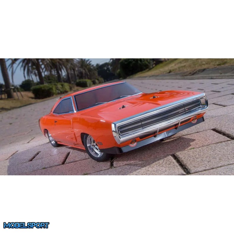 Kyosho Fazer FZ02 (L) Dodge Charger 1970 Orange 1:10 Readyset