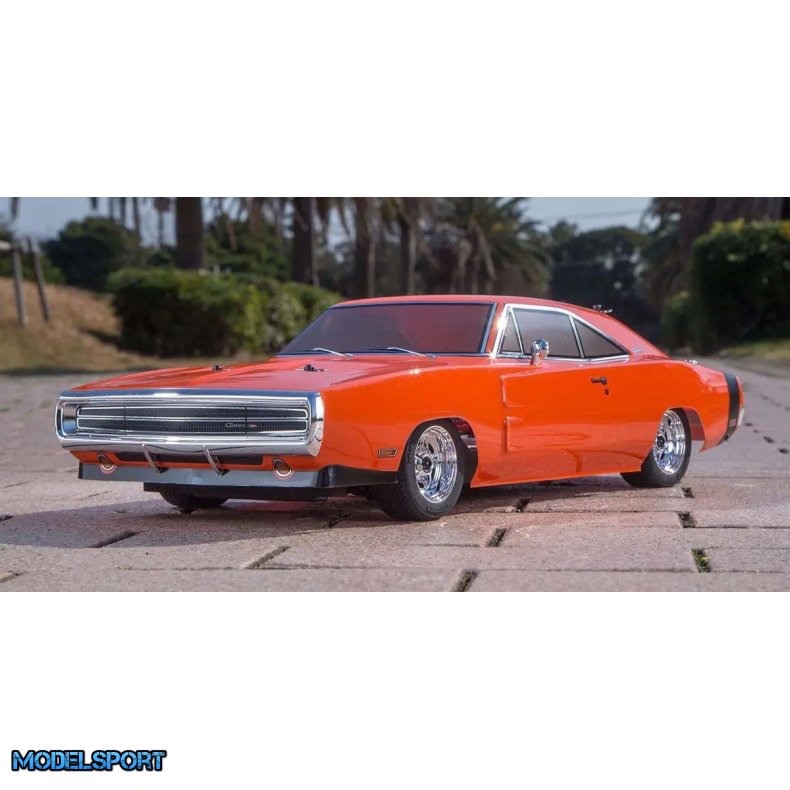 Kyosho Fazer FZ02 (L) Dodge Charger 1970 Orange 1:10 Readyset