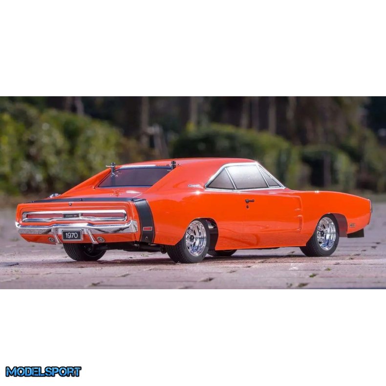 Kyosho Fazer FZ02 (L) Dodge Charger 1970 Orange 1:10 Readyset
