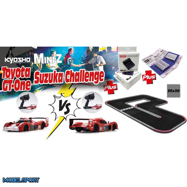 Kyosho Grand Prix Circuit 30 Mini-Z Toyota GT-One LM ReadySet