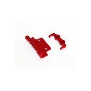 Aluminium Front & Rear Bumper Set Kyosho Mini-Z Buggy - Red