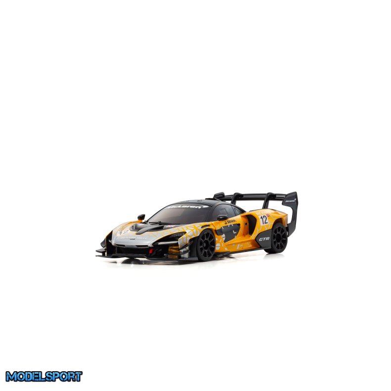 Kyosho Mini-Z RWD McLaren Senna GTR Orange W-MM-KT531P Fjernstyret bil