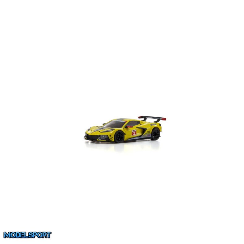 MINI-Z RWD Series Ready Set CHEVROLET&reg; CORVETTE&reg; C8.R Yellow