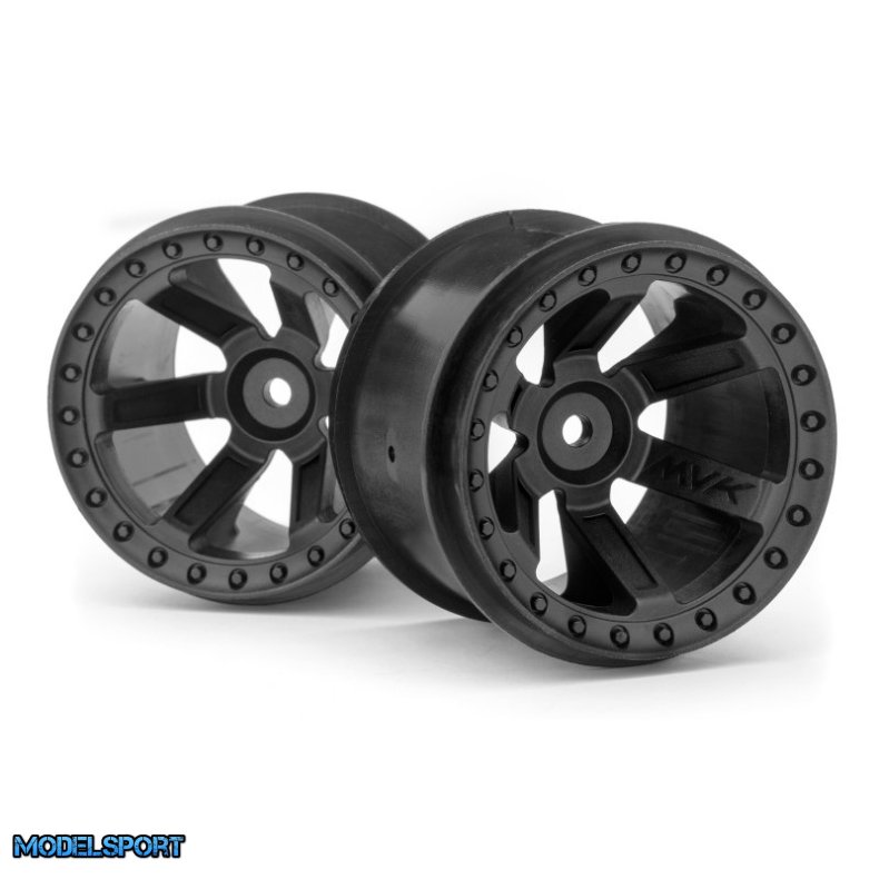 Maverick 150160 Quantum Mt Wheel (Black/2Pcs)