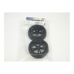 Maverick 150085 Mounted Wheel And Tyre Set (Xb/Front/2Pcs)