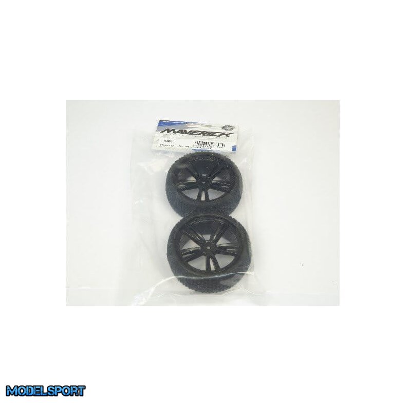 Maverick 150085 Mounted Wheel And Tyre Set (Xb/Front/2Pcs)