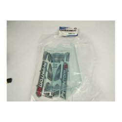 Maverick 150089 Clear Lexan Phantom Xb Body &amp; Wing - With Decal