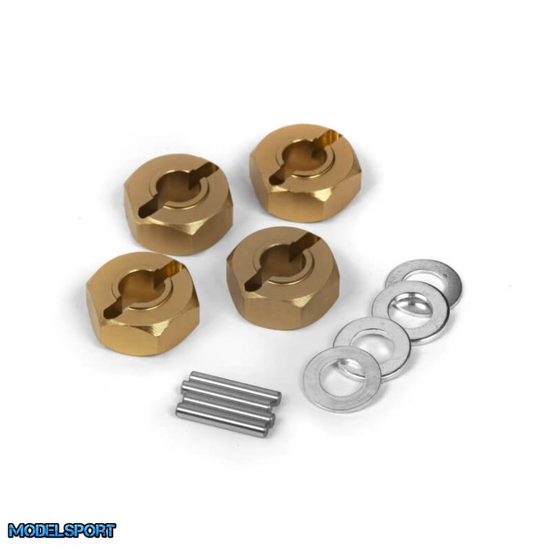 Maverick 150184 Aluminum 12mm Wheel Hex Hub Set (4Pcs)