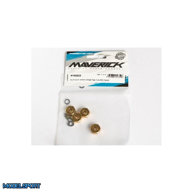 Maverick 150233 14mm Wheel Hex Hub Set (4Pcs)